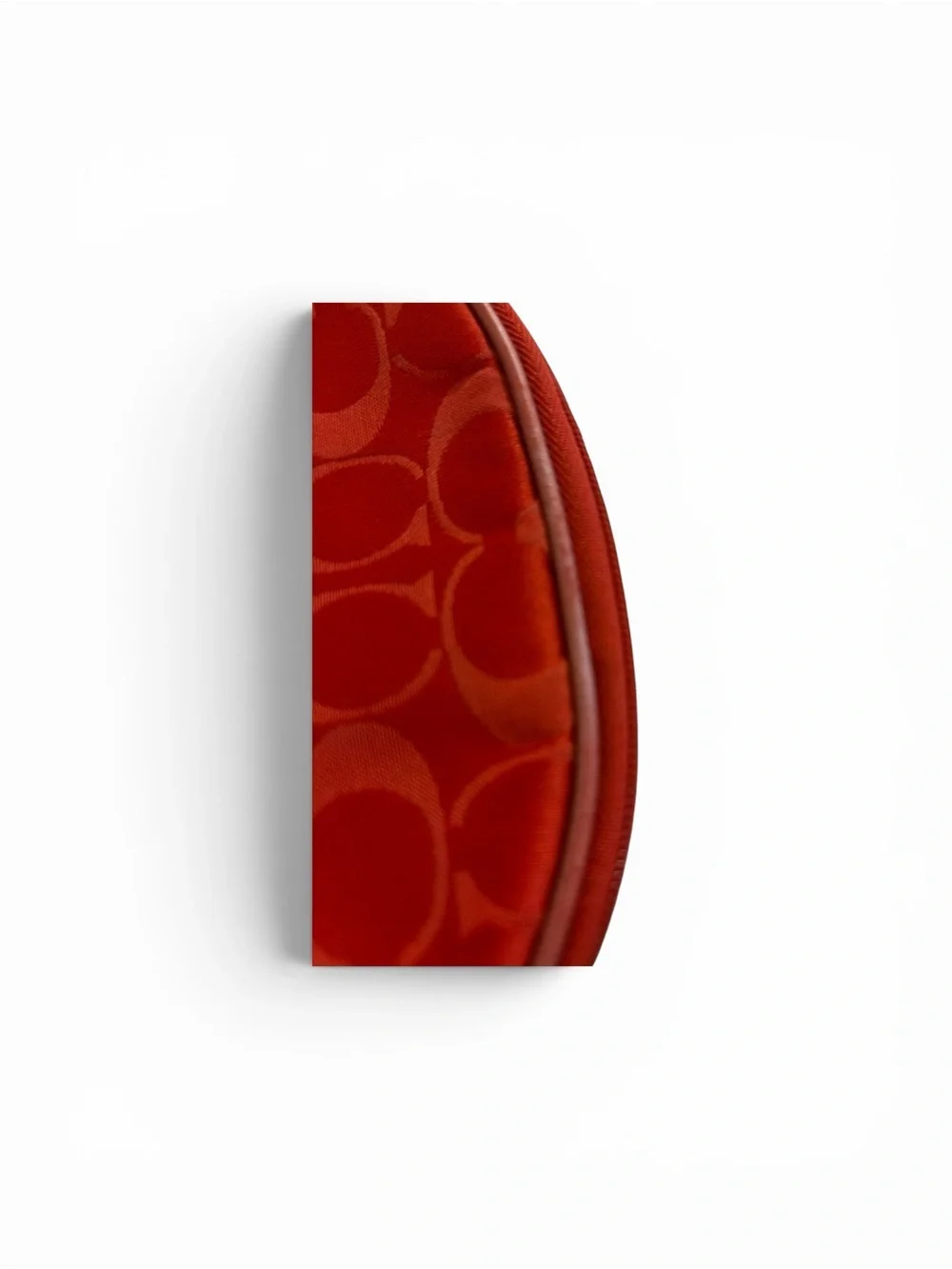 COACH Red Signature Cosmetic Pouch not VIP